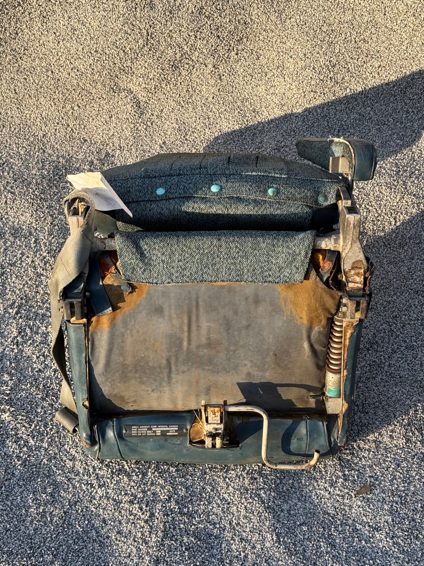 96-534072-5 Beechcraft A-36 Bonanza Seat