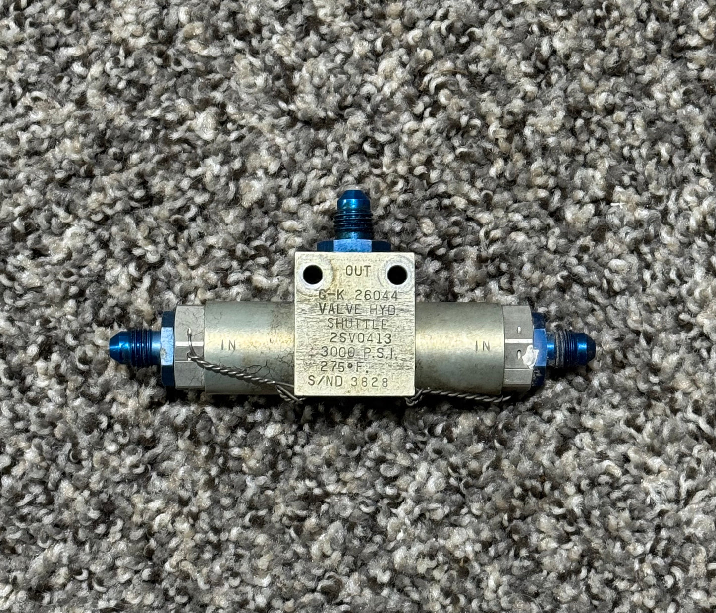 G-K 26044 Valve Hydraulic Shuttle
