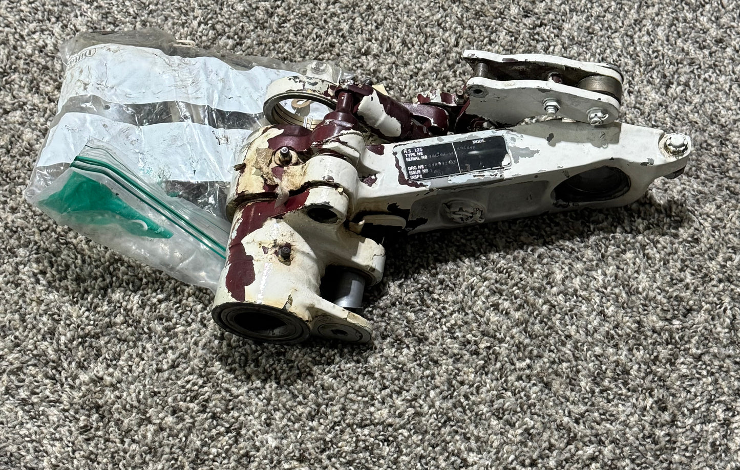 25UMQ92AK Hawker HS-125-3A RH Sidestay Assembly