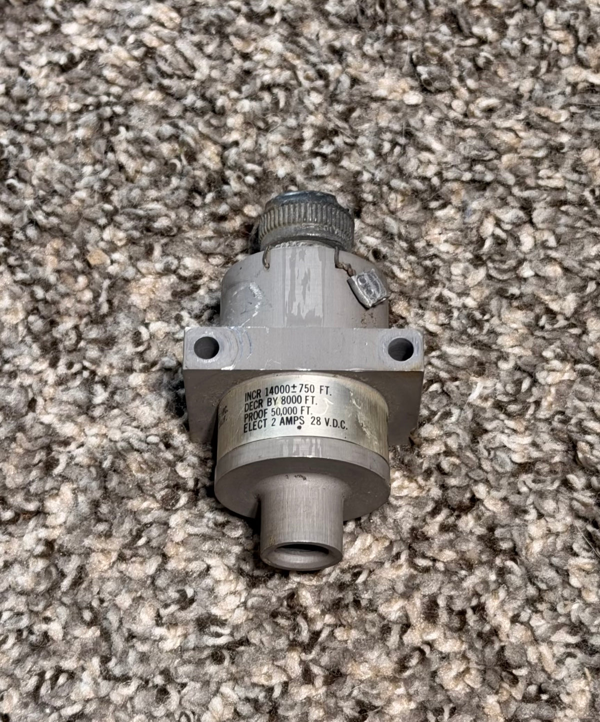 44A119 Custom Component Switches Aneroid Pressure Switch