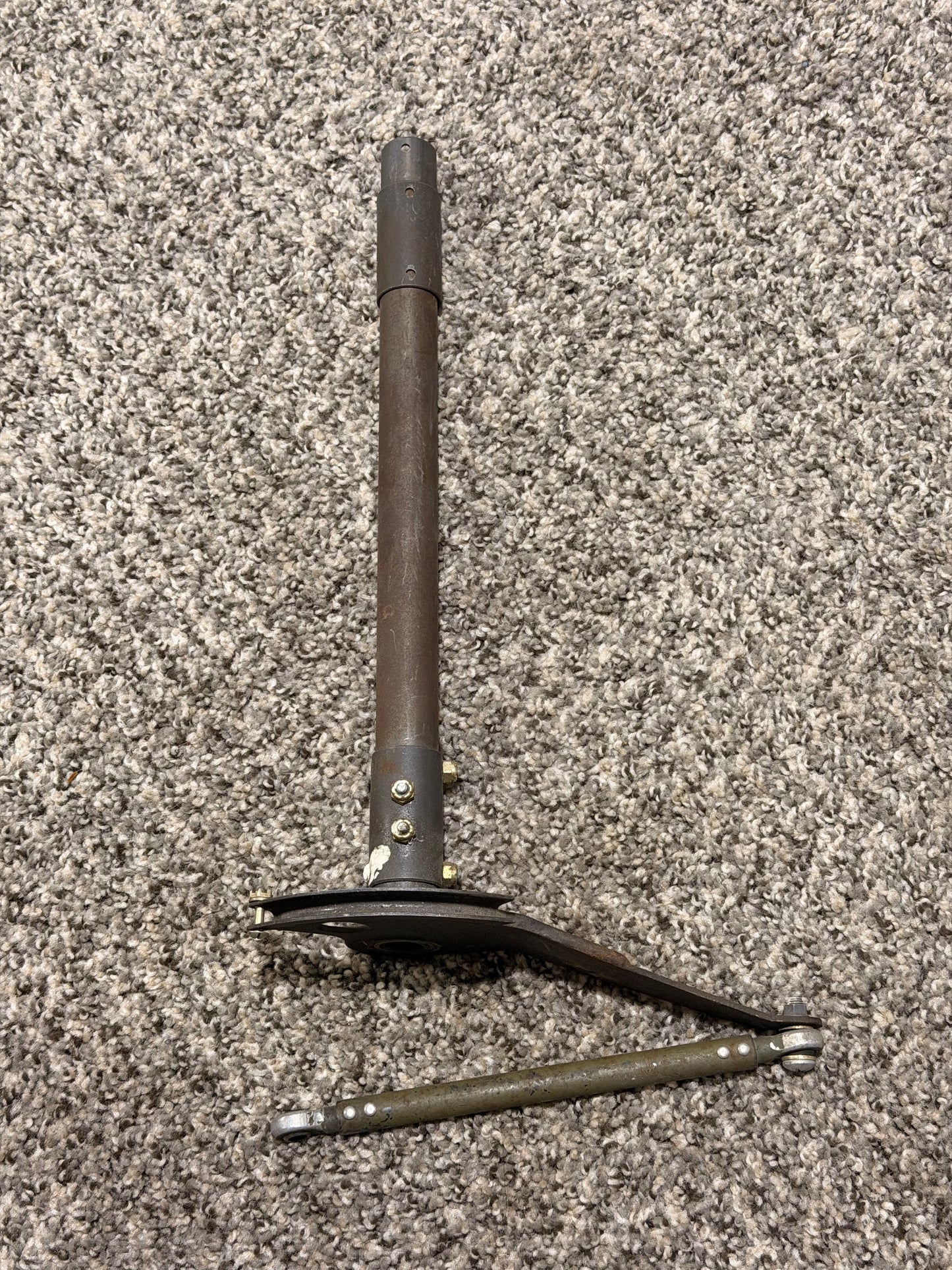0760634-3 Cessna 210 Elevator Push Pull Rod W/ 0760686-1 Cessna Arm LH Assy Elevator Control