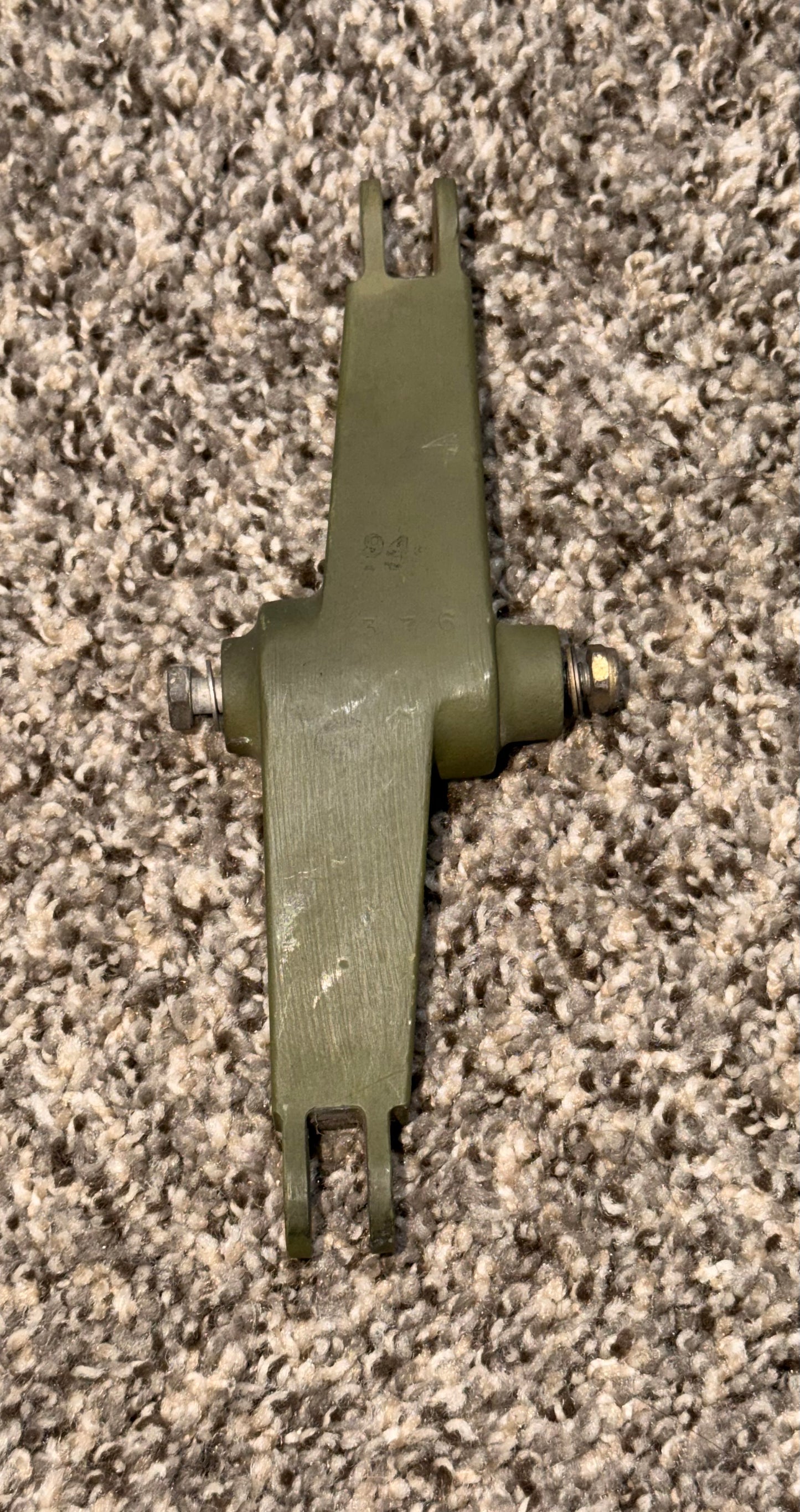 169-524053 Beechcraft C23 Rudder Pedal Bellcrank