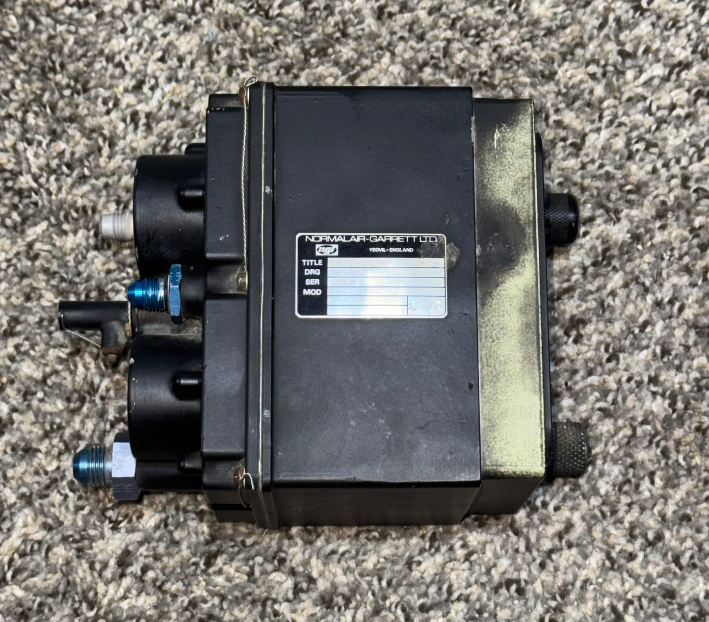 2646A000 Normalair-Garret Outflow Control Valve Assembly