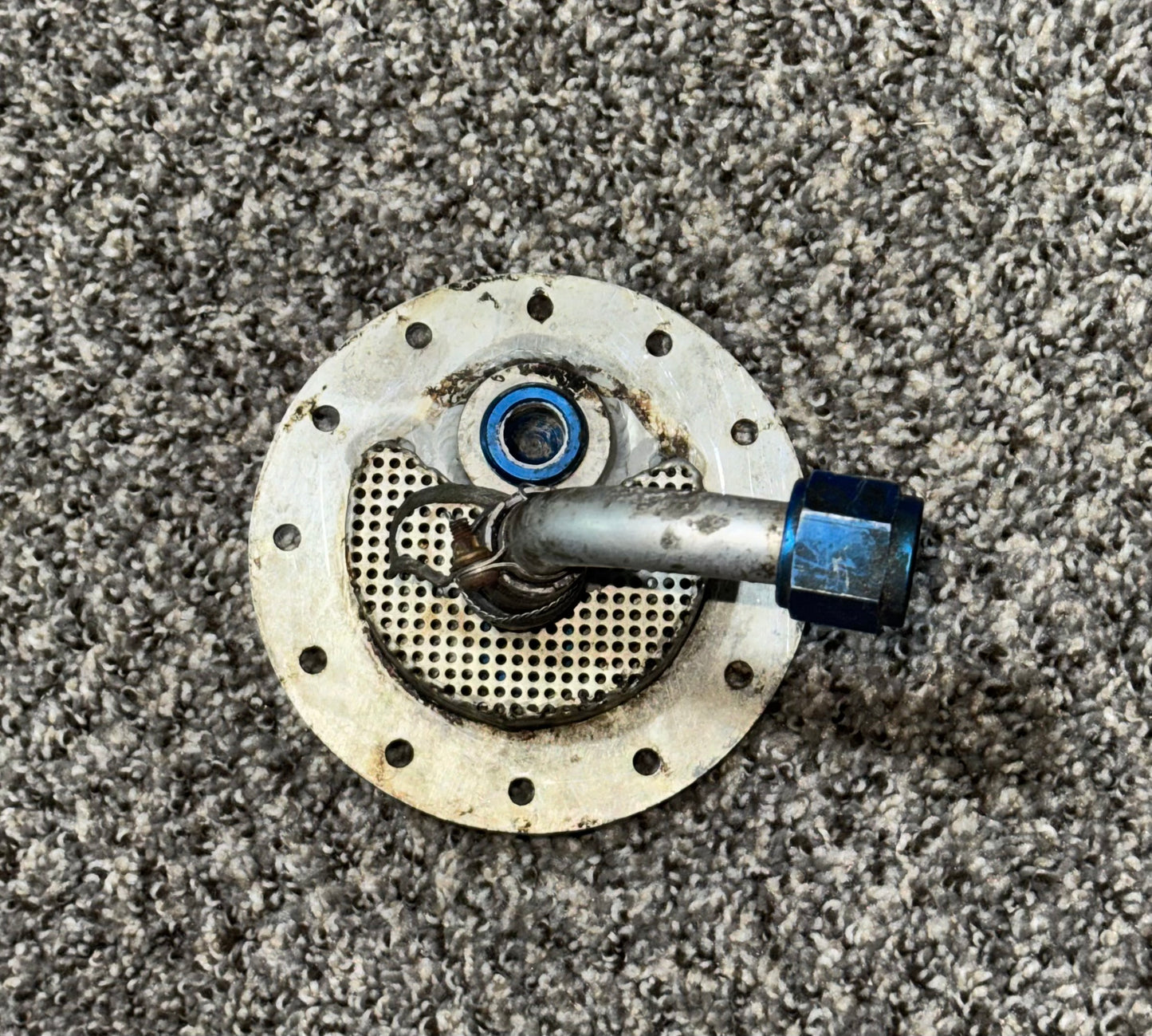 100-930037 Beech B100 Fuel Strainer LH Assembly