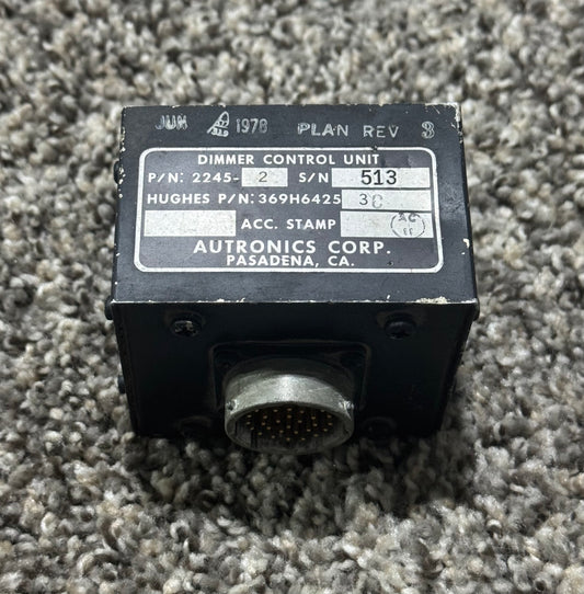 369H6425-3C/ 2245-2 Hughes Dimmer Control Unit