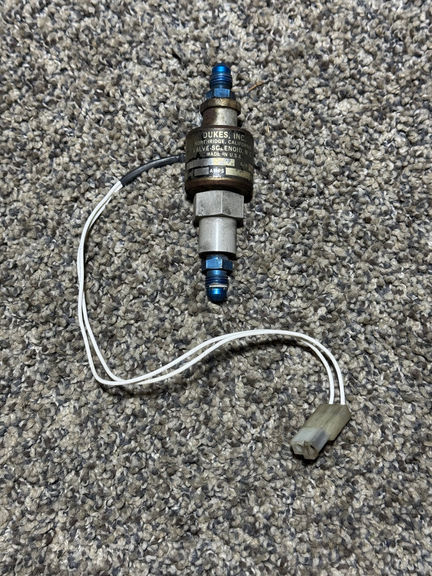 3393-00-91 Piper PA31T Dukes Solenoid Valve (24 Volts)