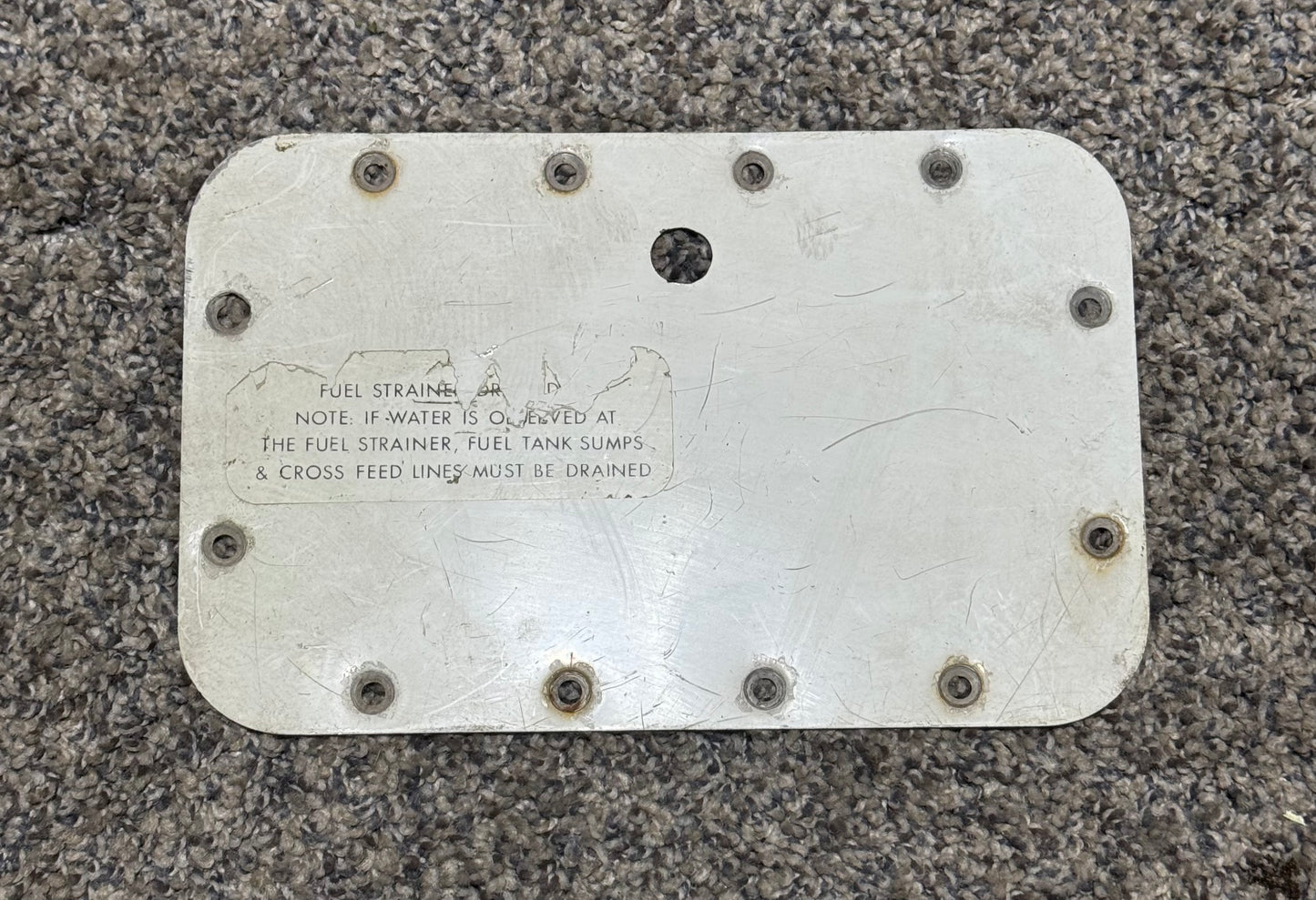 0822513-13 Beechcraft 23 RH Wing Access Door Assembly