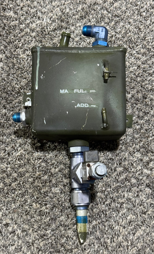 5117007-26 Cessna 414A Hydraulic Reservoir Assy With 72D-12 Valve Housing Assembly