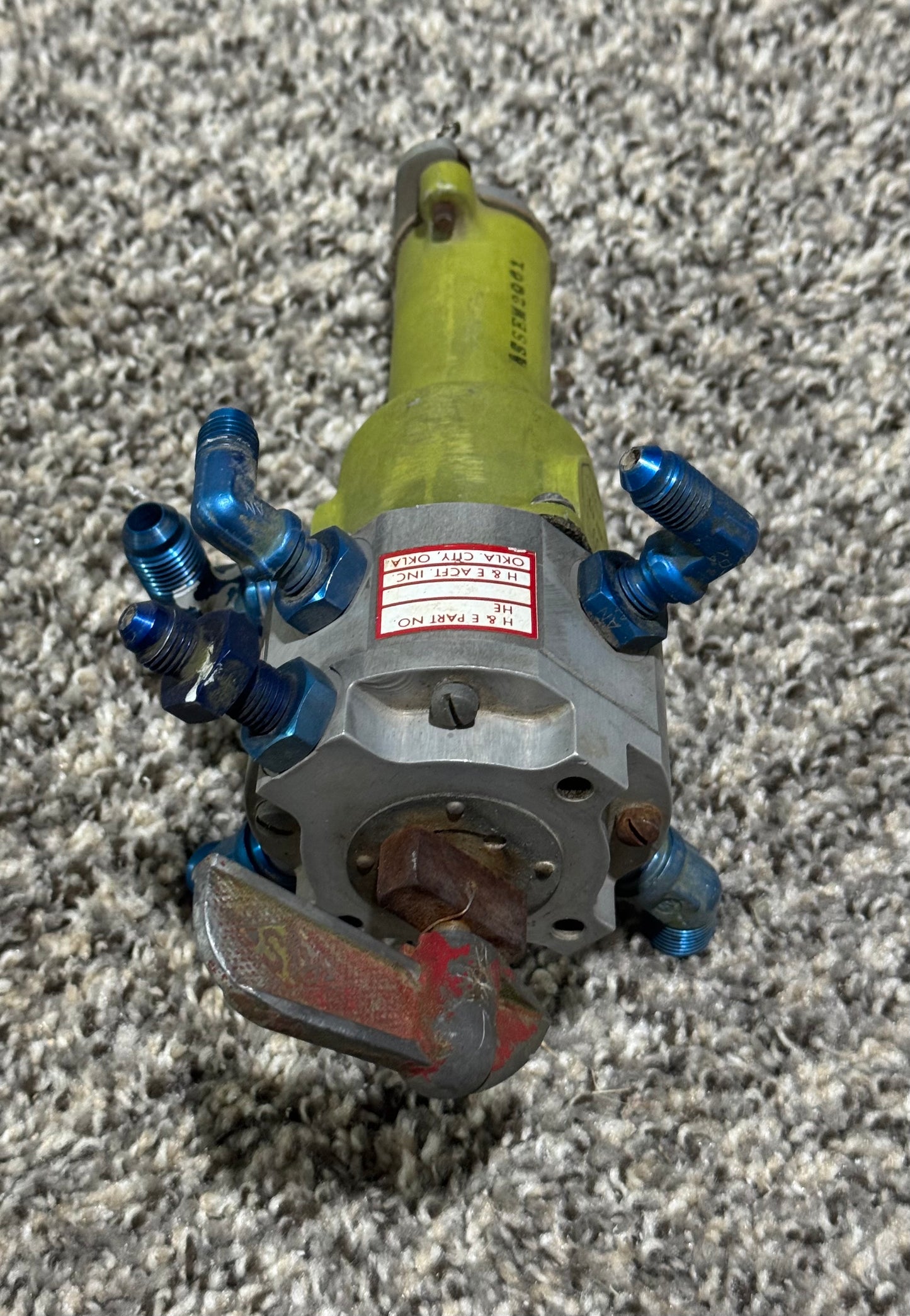 HE733 Beechcraft-N35 H And E Fuel Selector Valve Assembly