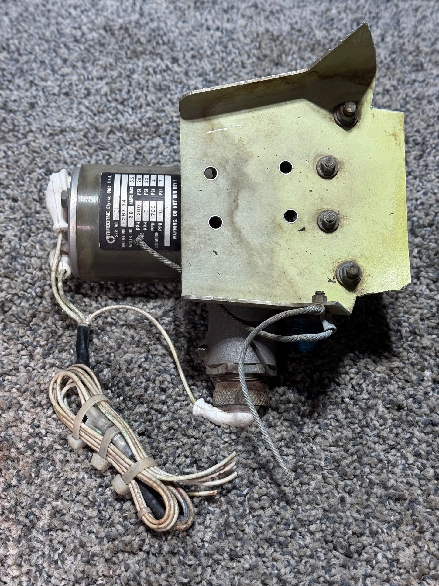 2B7-34 Airborne Fuel Pump Assy