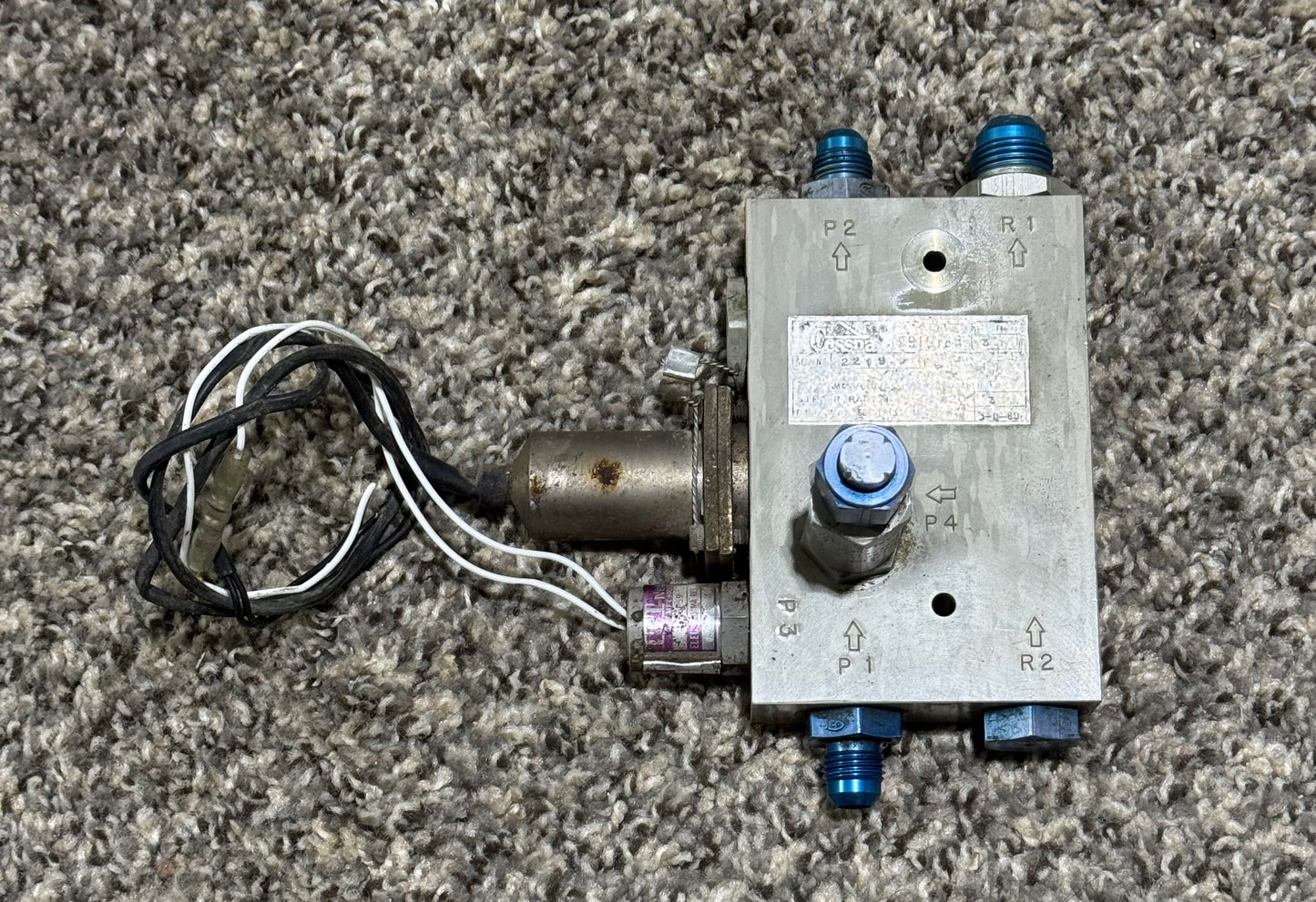 9910188-3 Sterer Hydraulic Manifold Assy