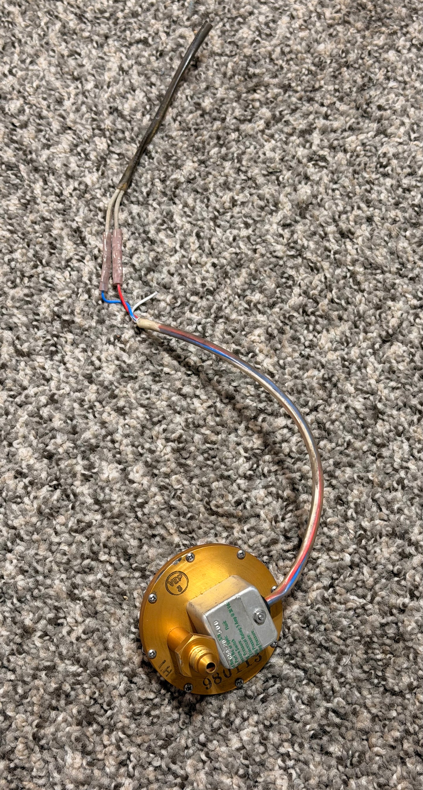 654-20 Aero Commander 500B Vep Pressure Switch