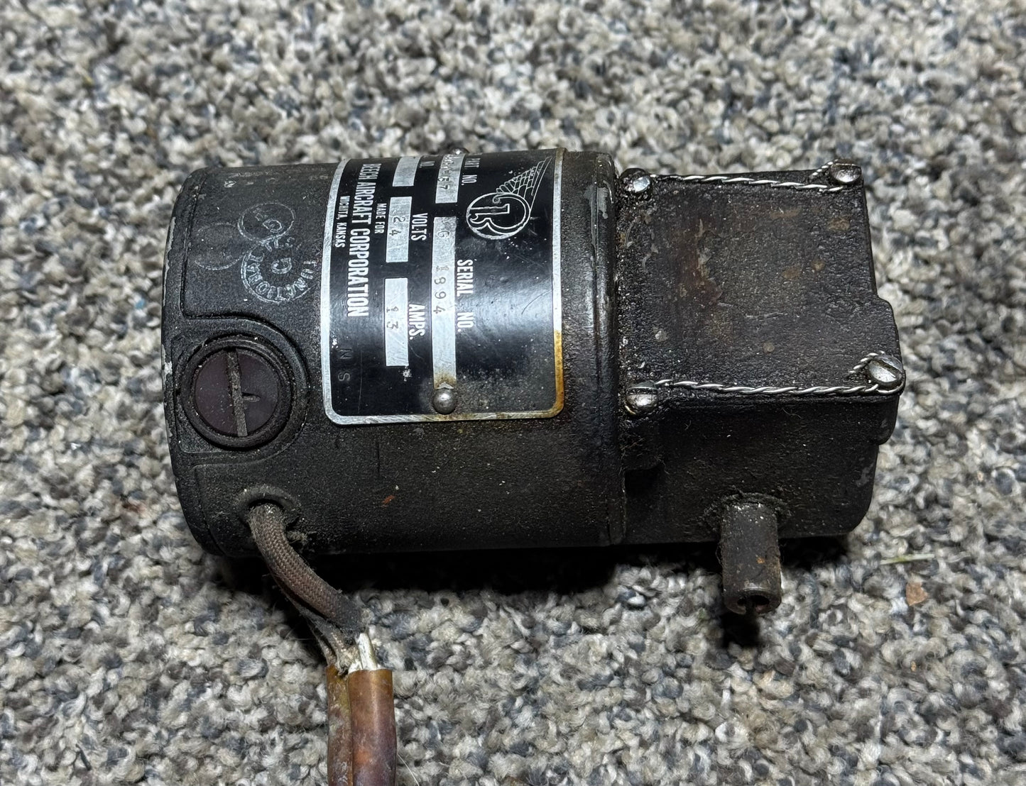 35-364151-57 Beechcraft 58 Flap Motor Assembly