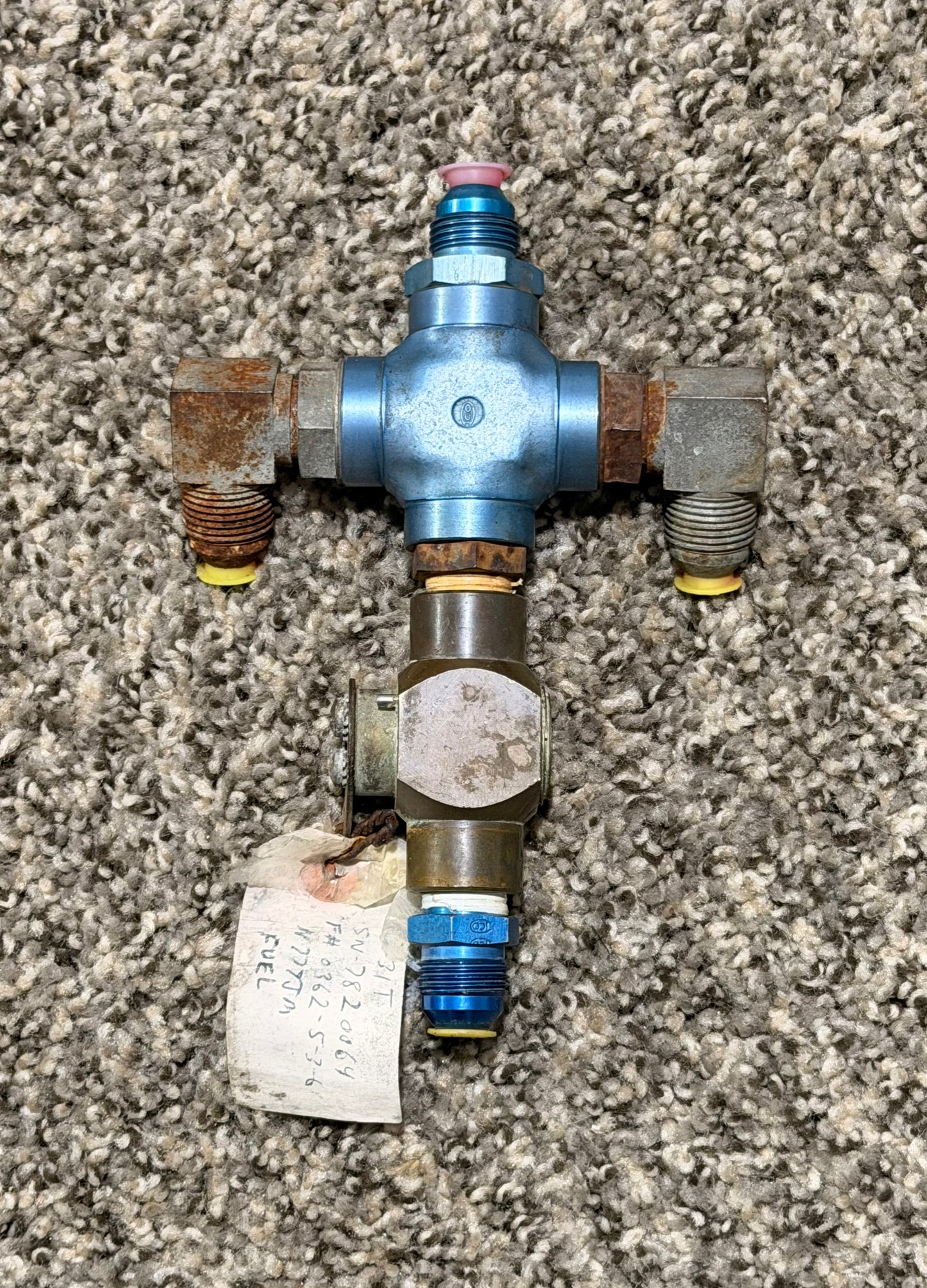 756-591 Piper PA-31T Circle Seal Fuel Shut-Off Valve Assembly