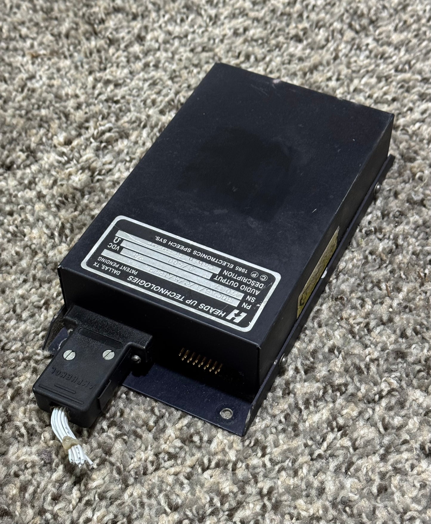 HUCAB1CMJET31 Heads Up Technologies Cabin Briefer