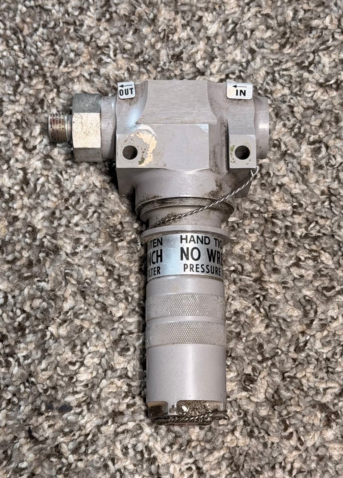 AC-2768-101NBP Aircraft Porous Media Hydraulic Filter Assembly