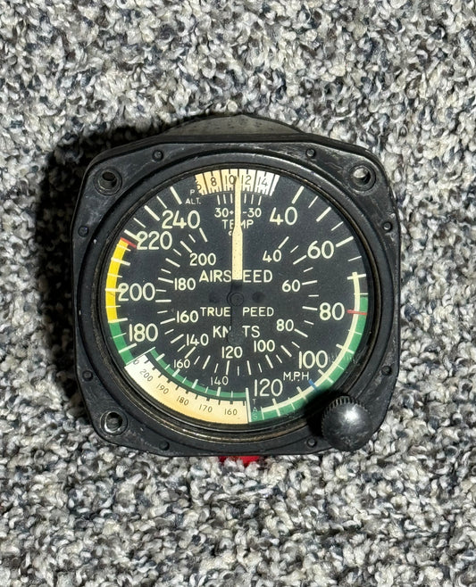 SA-46-1RB United Instruments True Airspeed Indicator